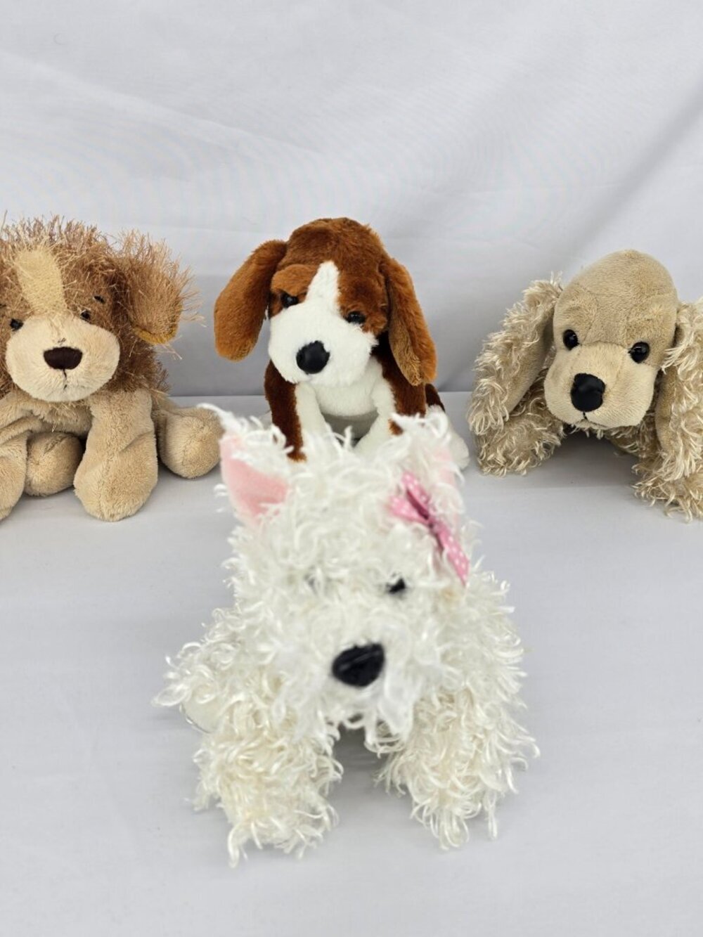 Ganz Webkinz Dog Plush Lot Puppy Stuffed Animals Bundle